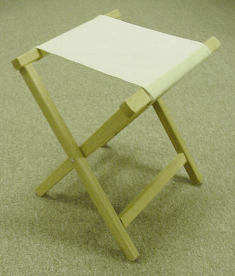 Folding Wooden Step Stool