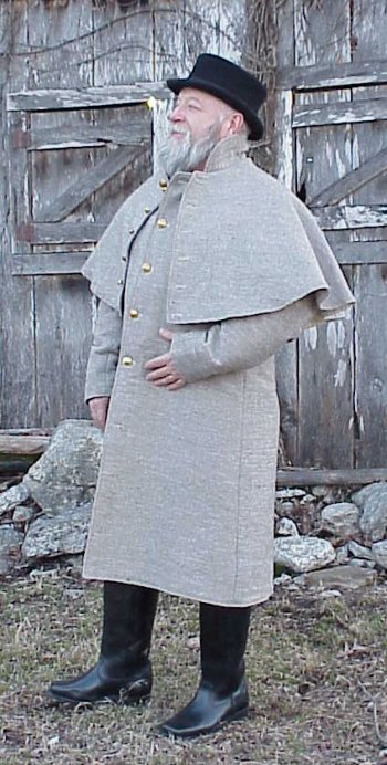 Confederate Jean Wool Great Coat Even Sizes 32-50 Highest Quality 