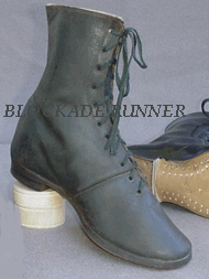 civil war era women's shoes